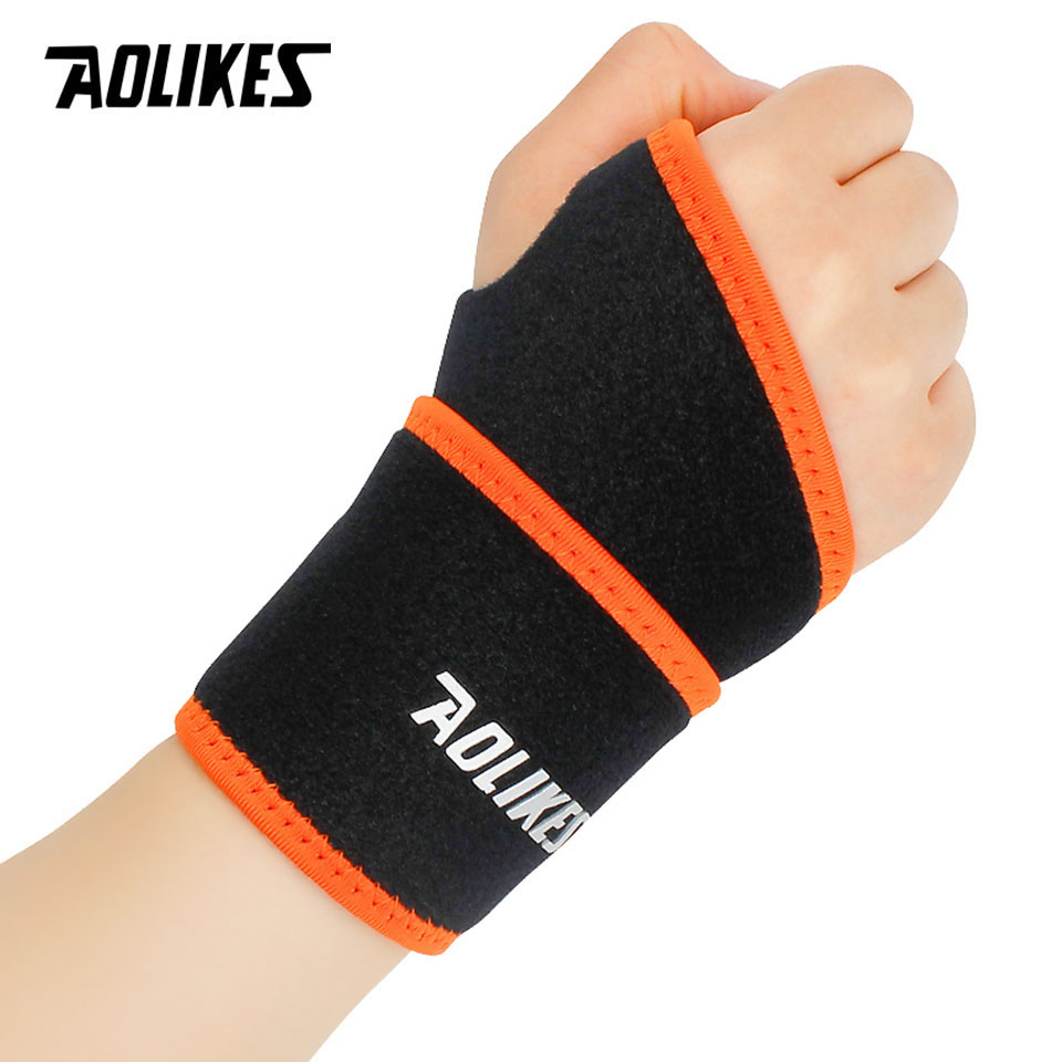 Wrist Wraps Weightlifting Support - AOLIKES 1 PC Wrist Brace Support