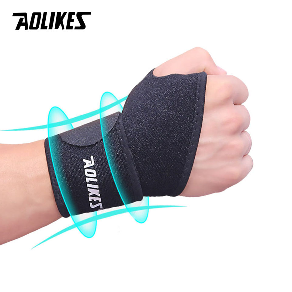 AOLIKES 1 PC Wrist Brace Suppo - Wrist Wraps Weightlifting Support ulasan dan harga