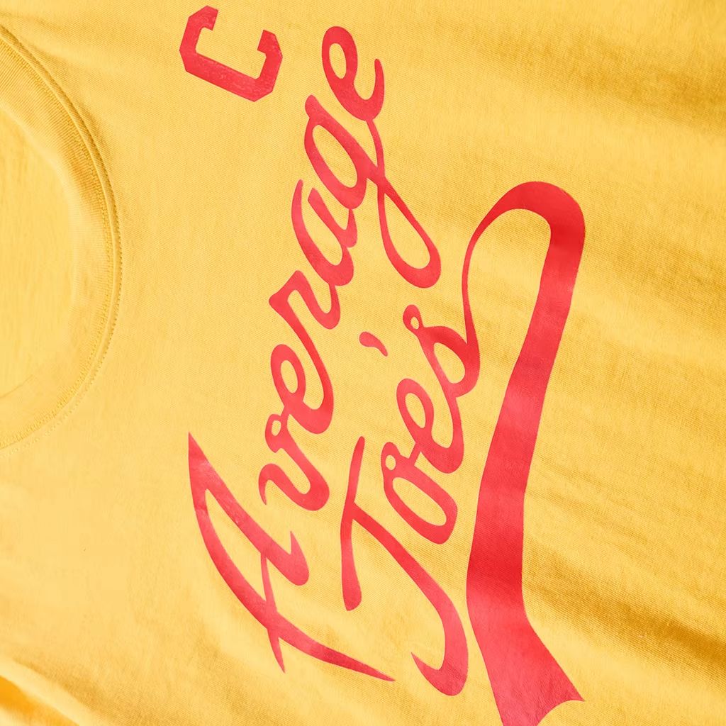 Men Yellow Average Joes T-Shir - Team Sports ulasan dan harga
