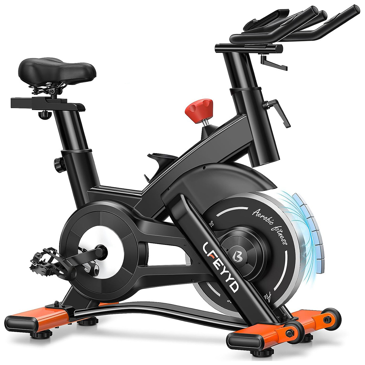 Pooboo Exercise Bike,400LB Mag - Exercise Bike Magnetic Resistance ulasan dan harga