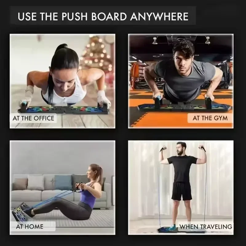 Push-up Board Set Portable Mul - Push Up Board Foldable Multi Function ulasan dan harga